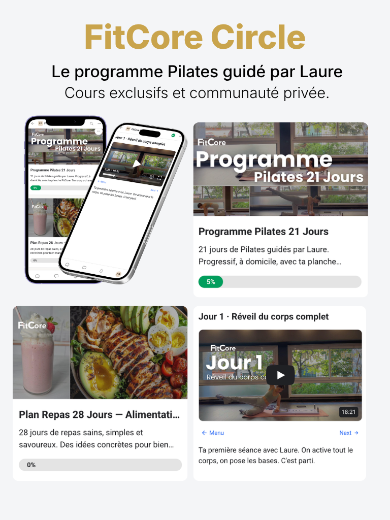 FitCore Circle - Le Programme Pilates Complet